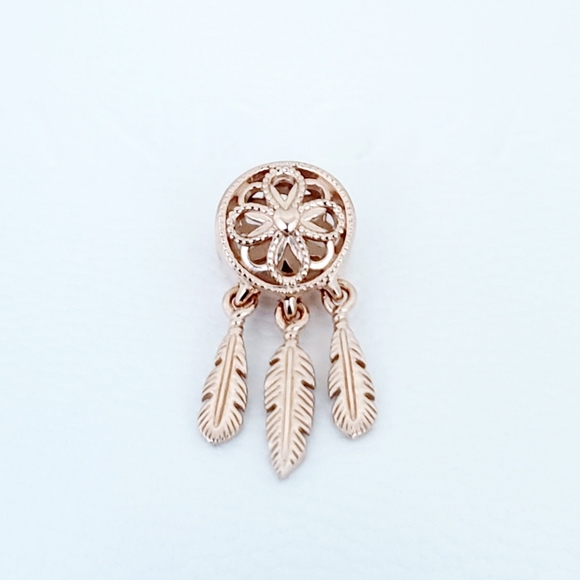 🎁 Authentic Pandora ROSE DREAMCATCHER CHARM - Picture 1 of 4